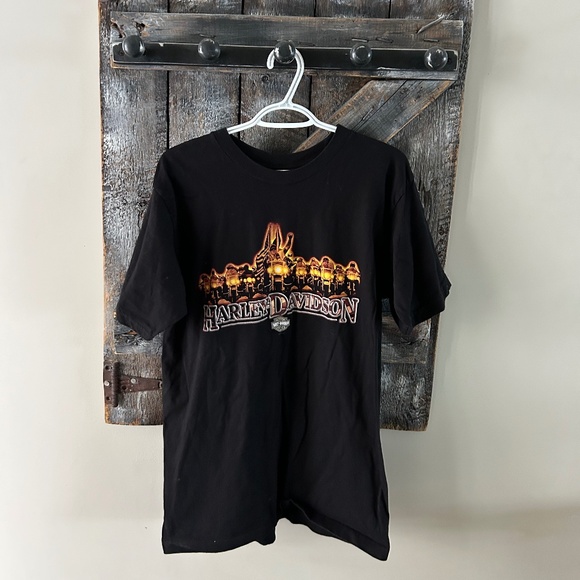 Men's 2007 Chilkoot Pass Skagway, Alaska Harley Davidson T-Shirt - Picture 1 of 3